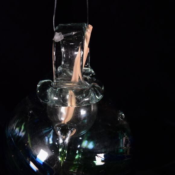 Kitras Art Glass Healing Scents From Heaven Handblown 4" Ornament Diffuser Oil - Picture 2 of 11